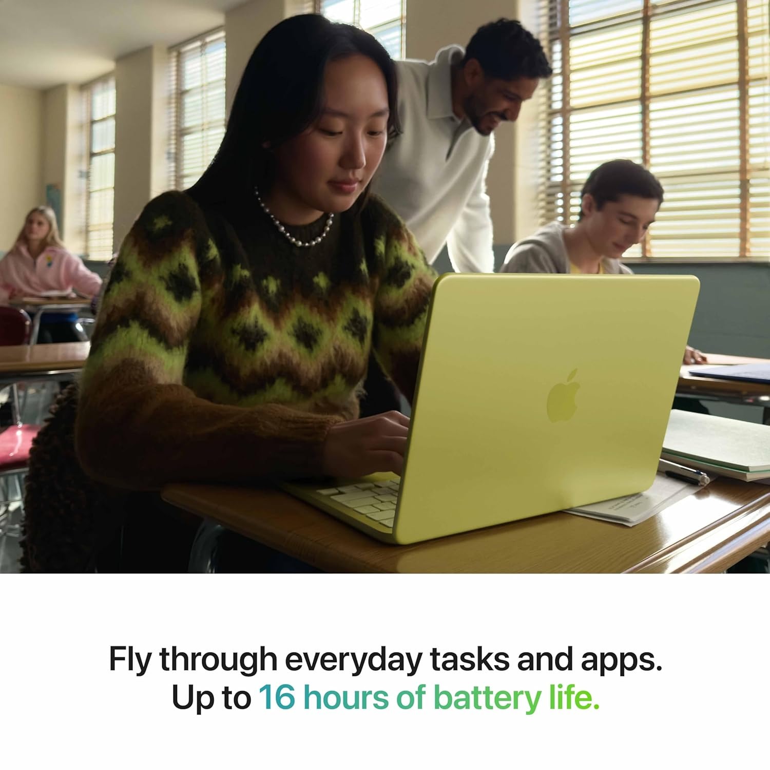 Apple 2026 MacBook Neo 13″ Laptop with A18 Pro chip: Built for AI and Apple Intelligence, Liquid Retina Display, 8GB Unified Memory, 256GB SSD Storage, 1080p FaceTime HD Camera; Silver - Image 5