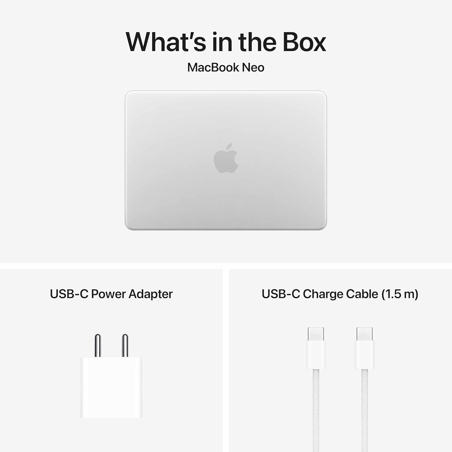 Apple 2026 MacBook Neo 13″ Laptop with A18 Pro chip: Built for AI and Apple Intelligence, Liquid Retina Display, 8GB Unified Memory, 256GB SSD Storage, 1080p FaceTime HD Camera; Silver - Image 4